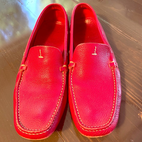 prada red shoes